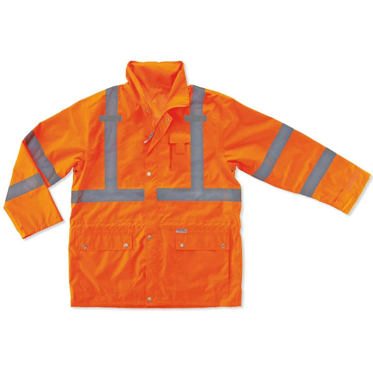 janisramone® Hi-vis reflecterende hoodie voor zichtbaarheid voor heren
