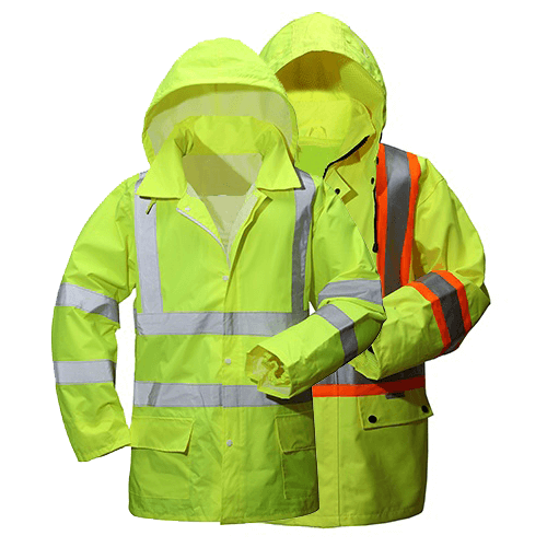 VisonSafety Custom Premium Hi-Vis Rainwear​