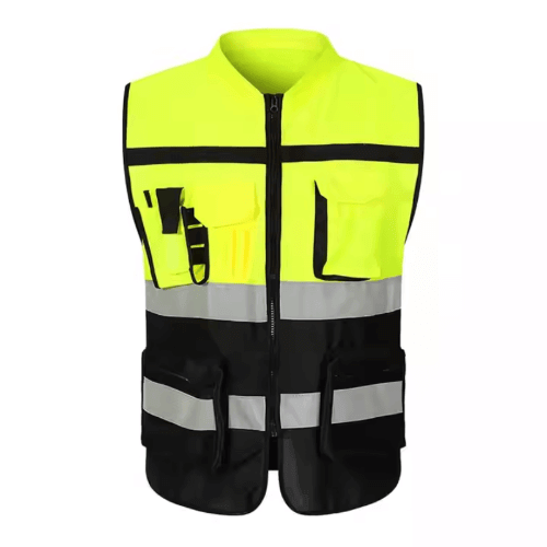 VisonSafety Custom Class 2 Safety Vest OEM Manufacturer 17