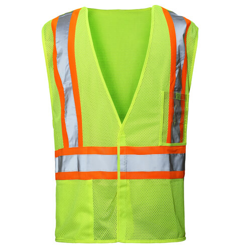VisonSafety Custom Class 2 Safety Vest OEM Manufacturer
