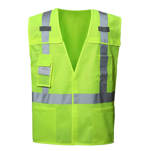VisonSafety Custom Class 2 Safety Vest OEM Manufacturer