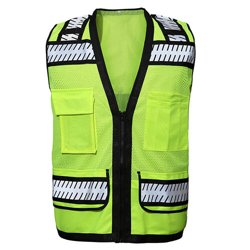 VisonSafety Custom Class 2 Safety Vest OEM Manufacturer