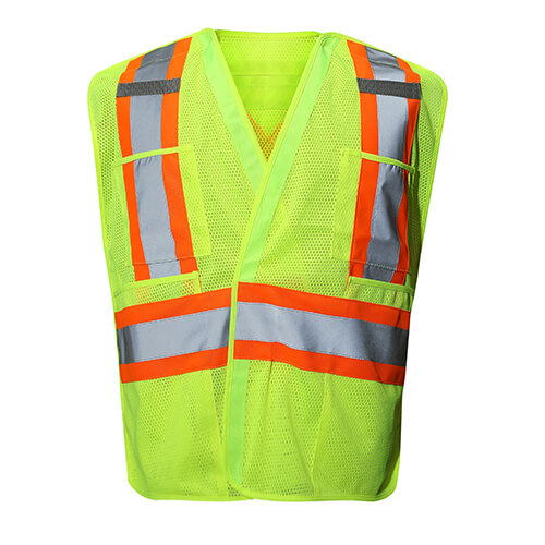 VisonSafety Custom Class 2 Safety Vest OEM Manufacturer
