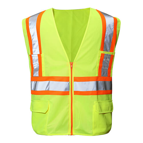 VisonSafety Custom Class 2 Safety Vest OEM Manufacturer