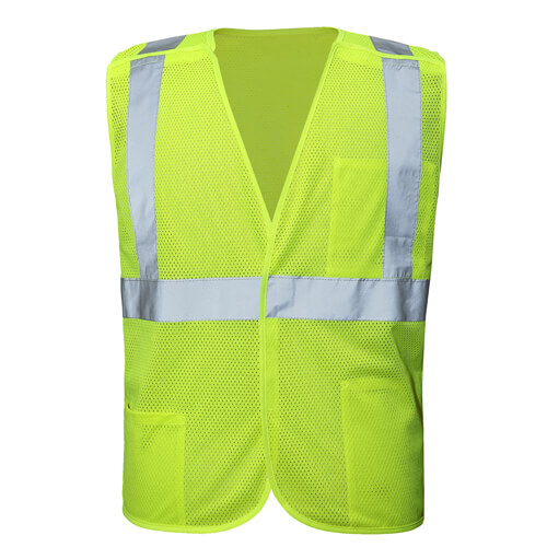 VisonSafety Custom Class 2 Safety Vest OEM Manufacturer