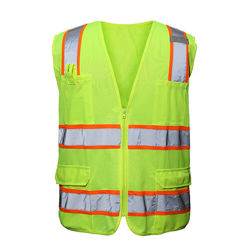 VisonSafety Custom Class 2 Safety Vest OEM Manufacturer