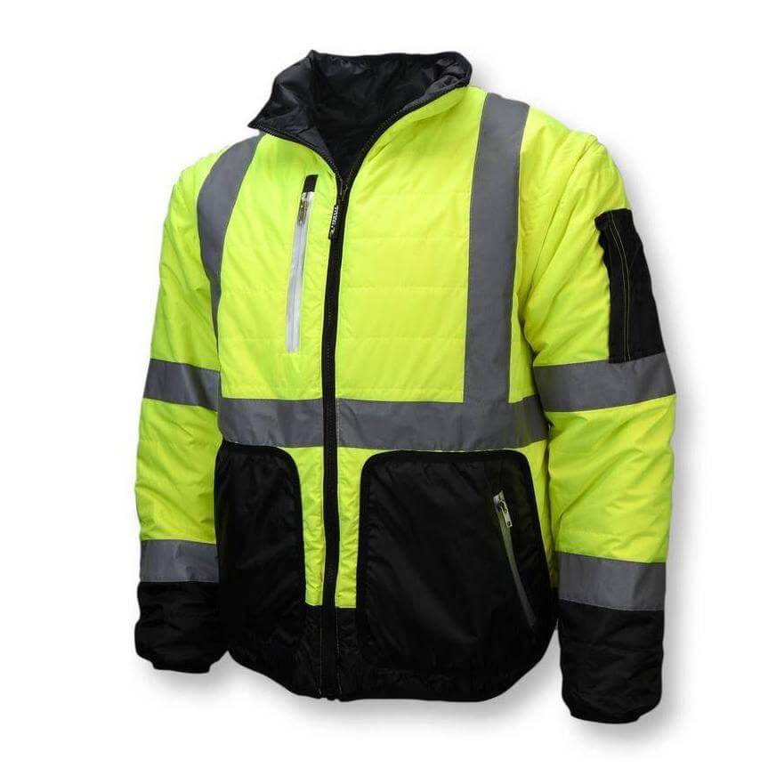 VisonSafety Custom Class 3 Hi-Vis Safety Jackets OEM ODM Manufacturer in China