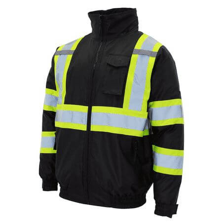 VisonSafety Custom Class 3 Hi-Vis Safety Jackets OEM ODM Manufacturer in China