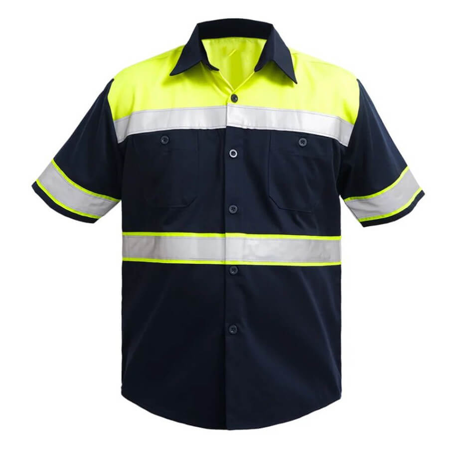 VisonSafety Custom Class 3 Hi-Vis Safety Shirts