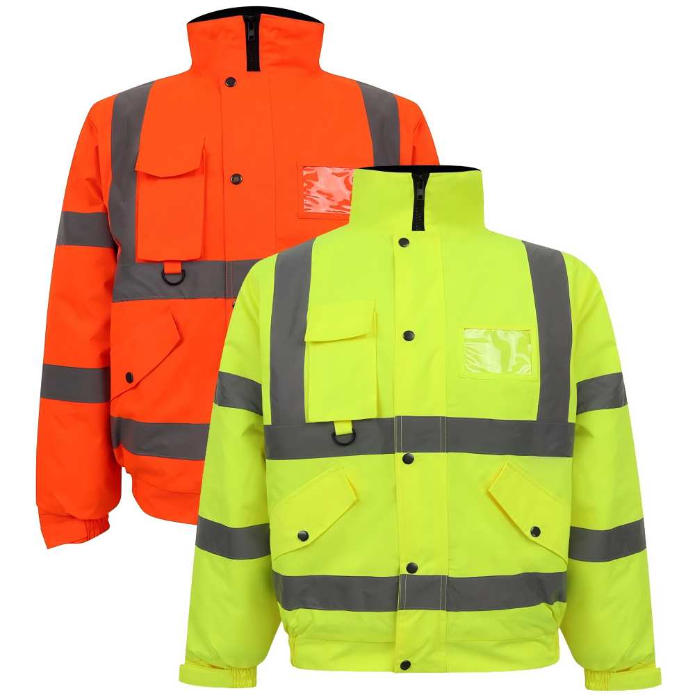 VisonSafety Custom Hi-Vis Bomber Jacket​s OEM ODM Manufacturer in China