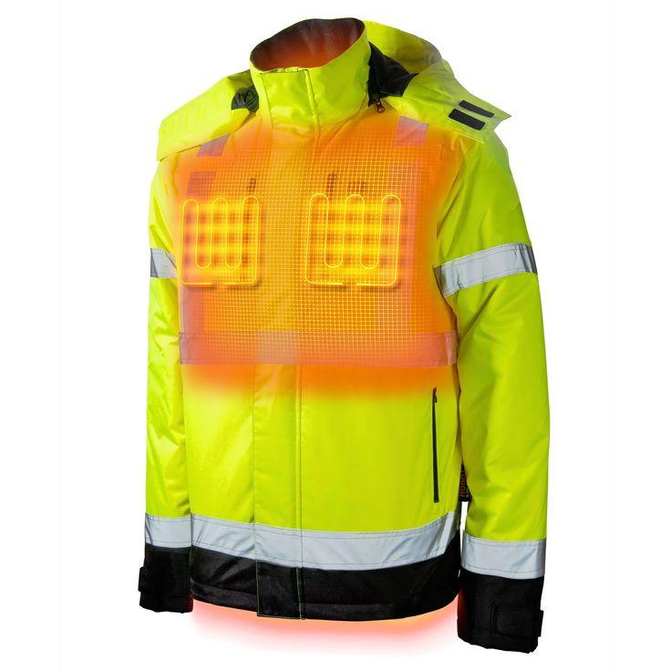 VisonSafety benutzerdefinierte Hi-Vis beheizte Jacken OEM ODM Hersteller in China