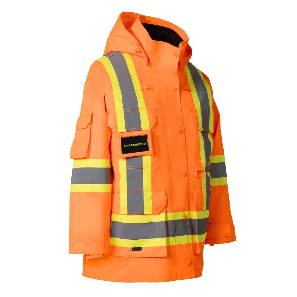 VisonSafety benutzerdefinierte Hi-Vis Regenjacken OEM ODM Hersteller in China