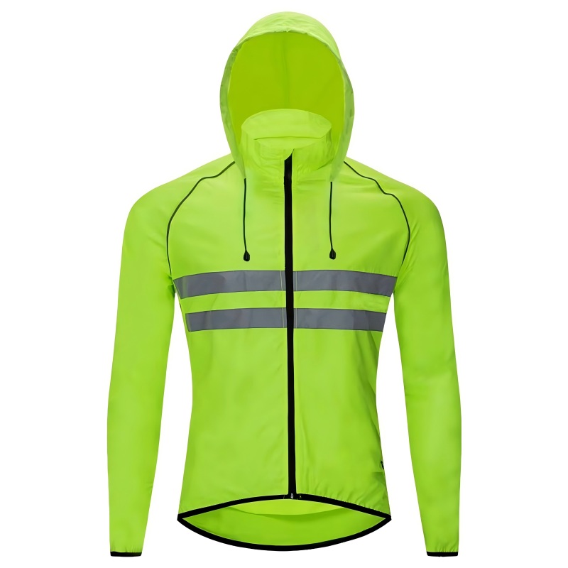 VisonSafety Custom Hi-Vis Cycling Jacket OEM ODM Manufacturer in China