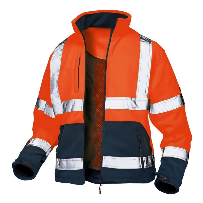 VisonSafety Custom Hi-Vis Fleece Jacket​ OEM ODM Manufacturer in China
