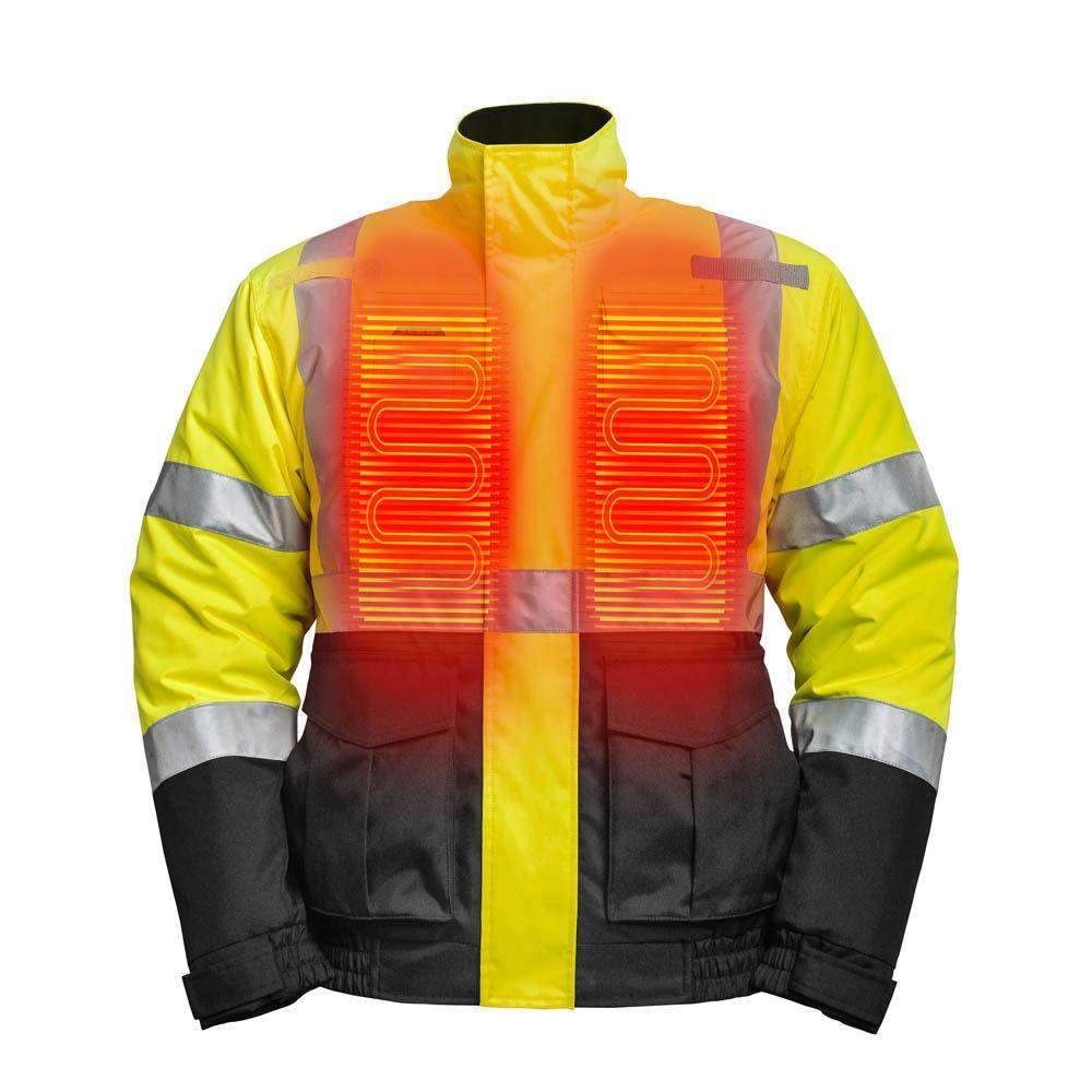 VisonSafety Custom Hi-Vis Insulated Jacket OEM ODM Manufacturer in China
