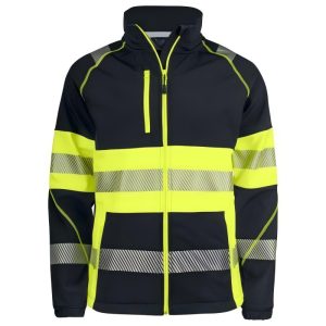 VisonSafety Custom Premium Hi-Vis Softshell Jacket​
