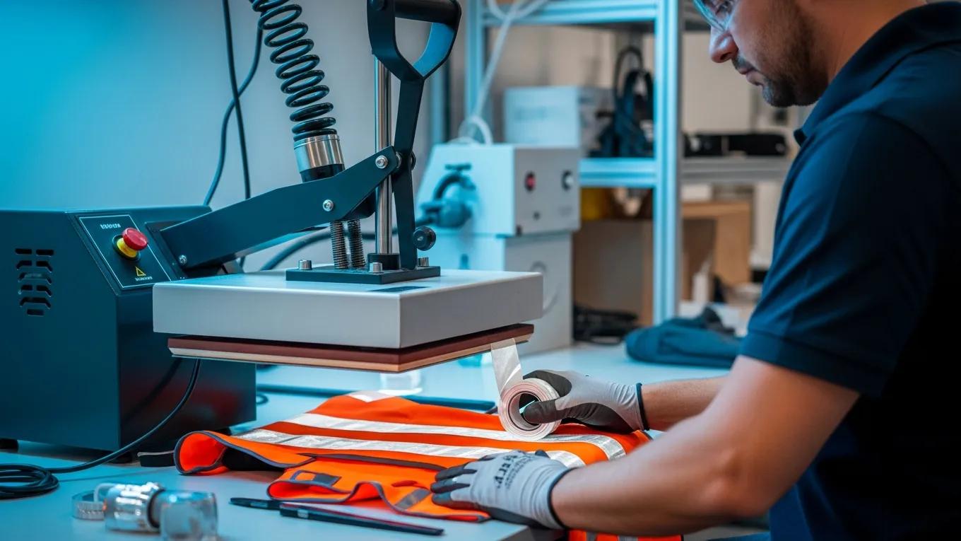 How to Heat Press a Safety Vest: Expert Guide to Reflective Tape Application and Customization