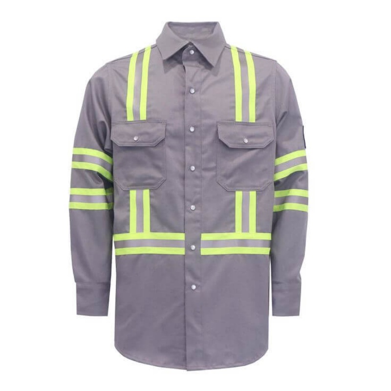 VisonSafety Custom FR Button-Down Shirt 9
