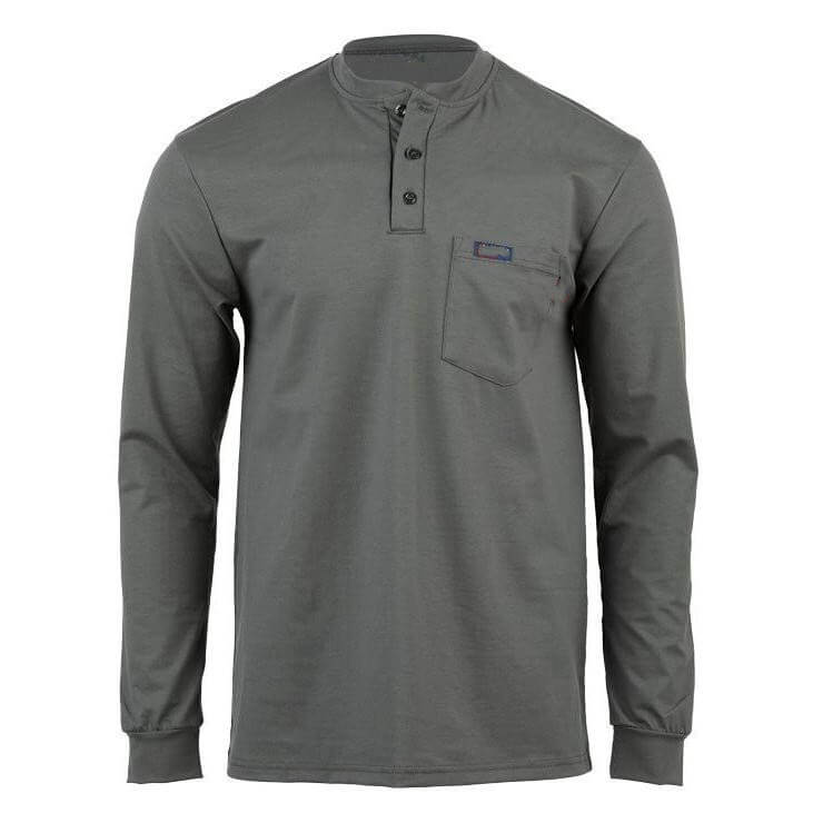 VisonSafety Custom FR Henley Shirt 5
